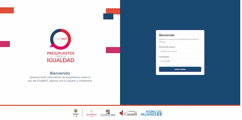 Chatbot Presupuestos para Igualdad
